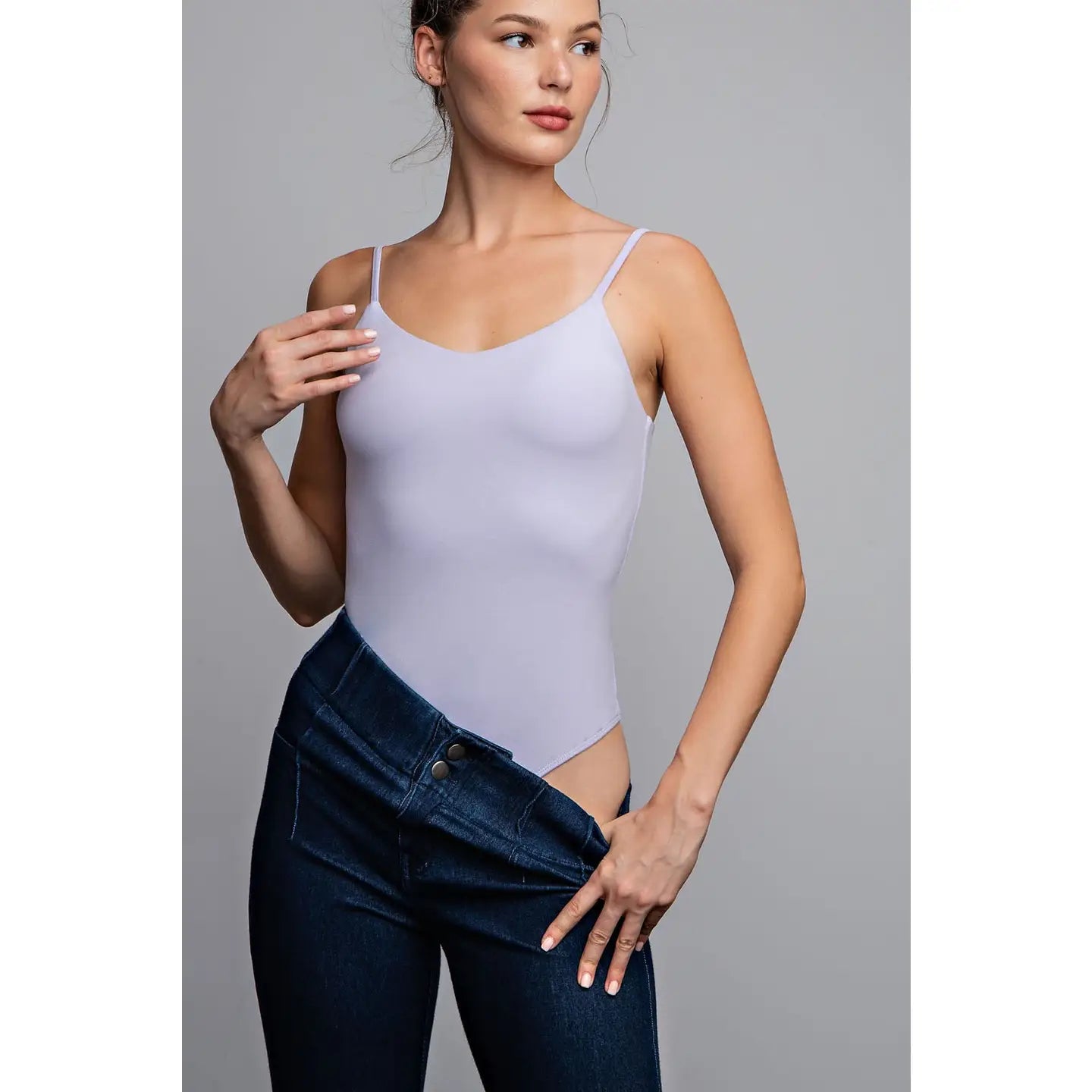 Butter Soft Sleeveless Adjustable Bodysuit