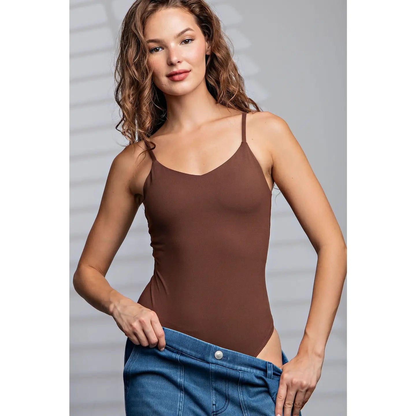 Butter Soft Sleeveless Adjustable Bodysuit