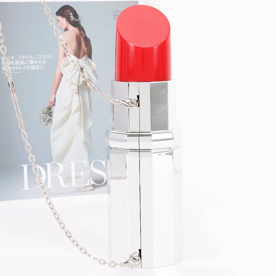 Metallic Acrylic Clutch