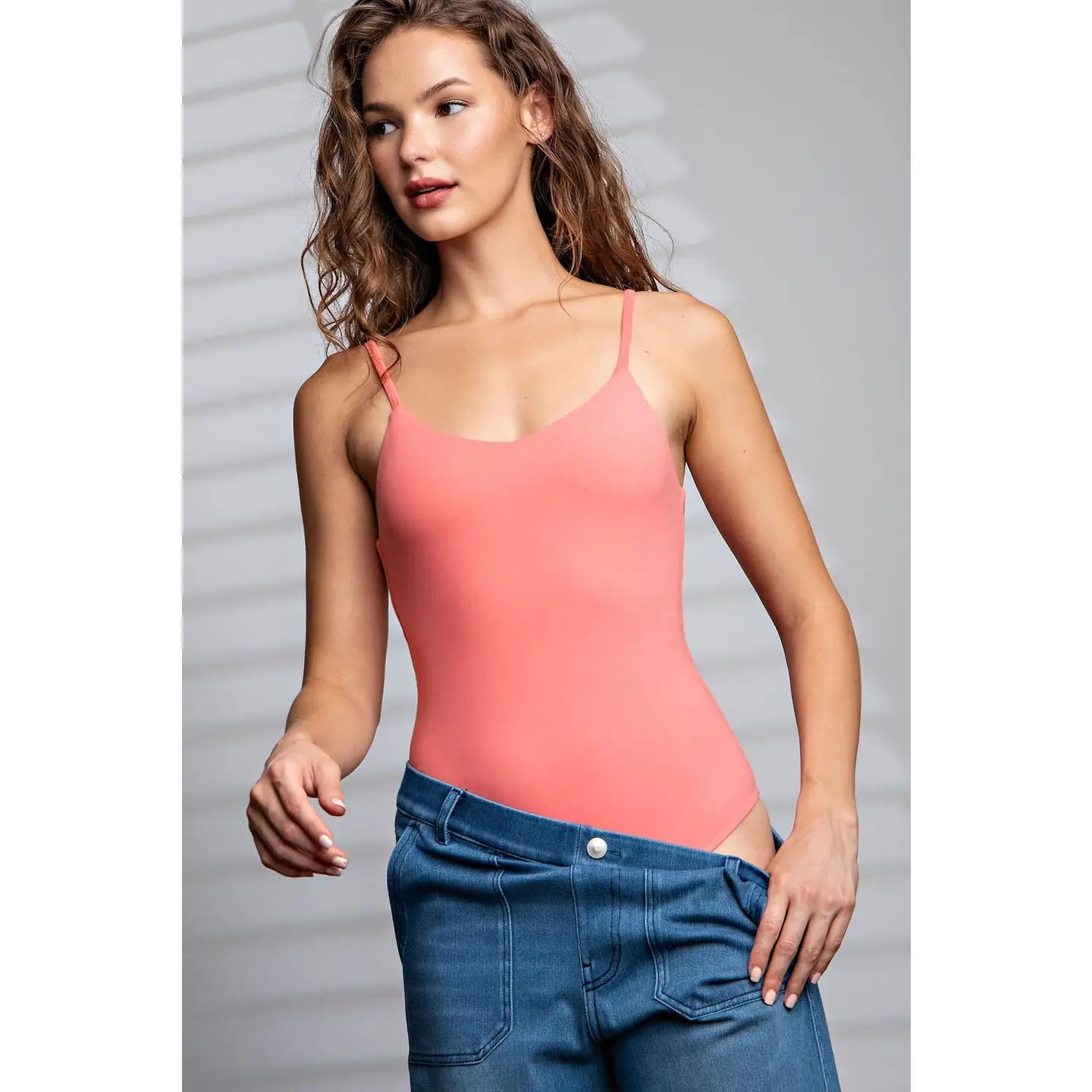 Butter Soft Sleeveless Adjustable Bodysuit