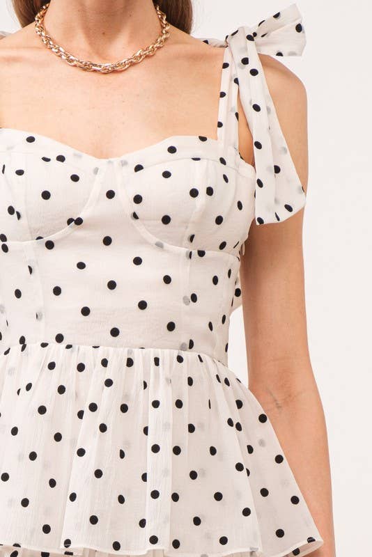 Polka Dot Midi Dress
