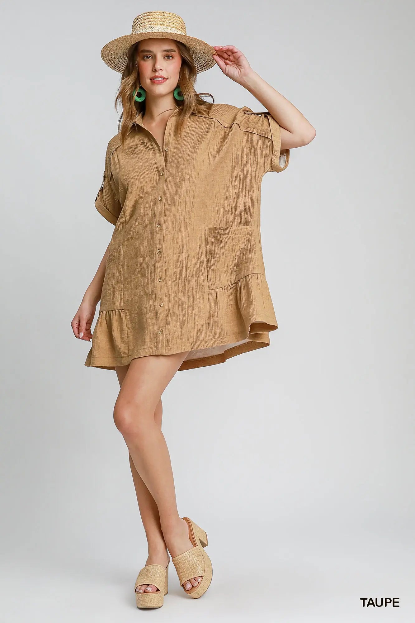 Textured Tunic Dress