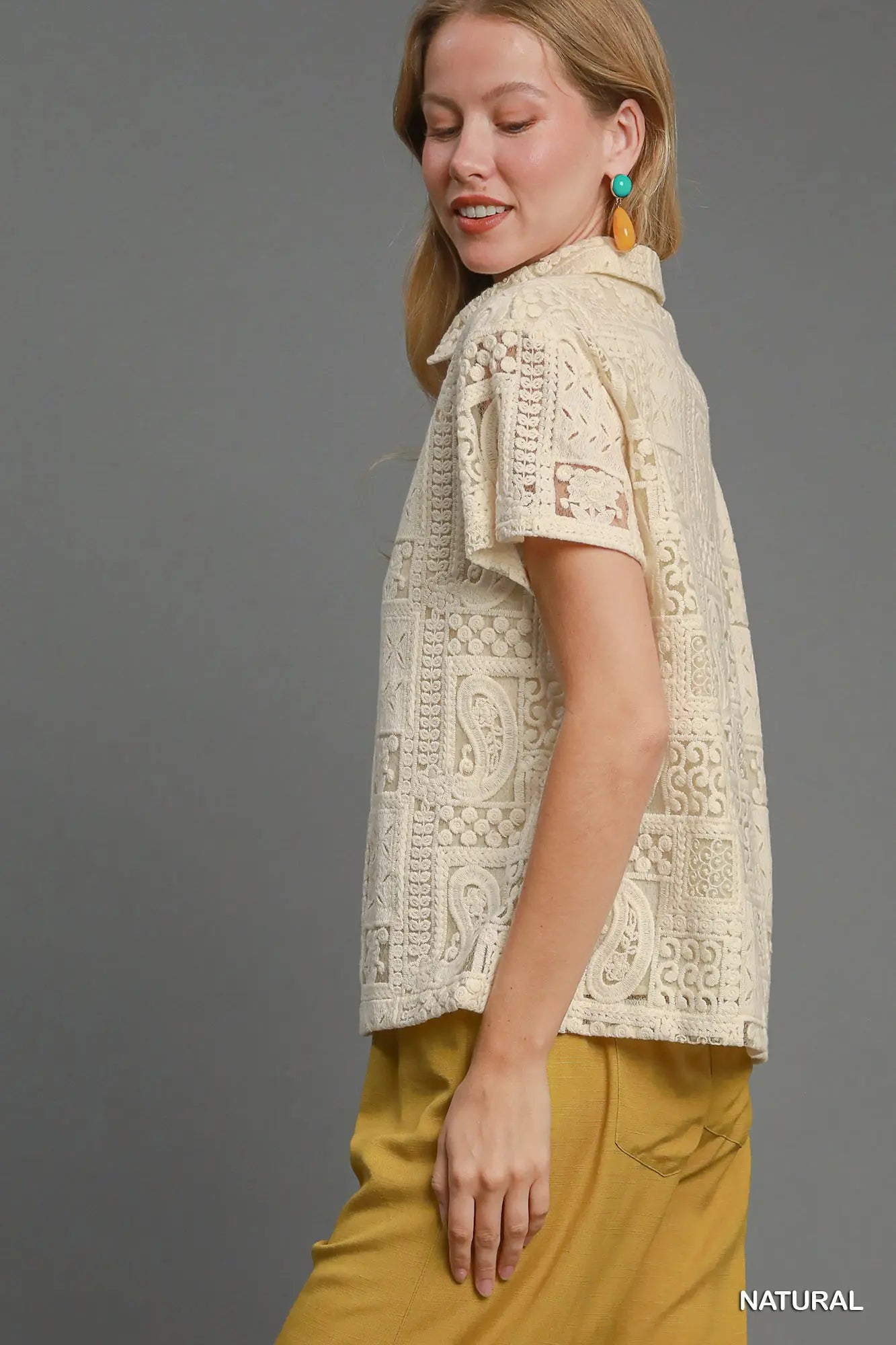 Patchwork Lace Top
