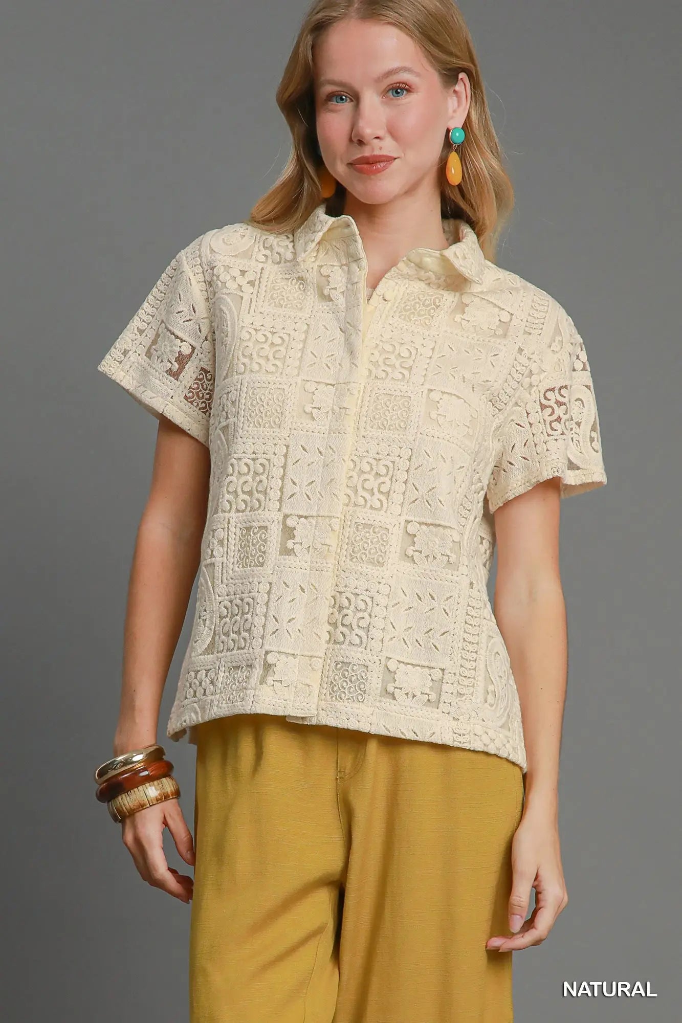 Patchwork Lace Top