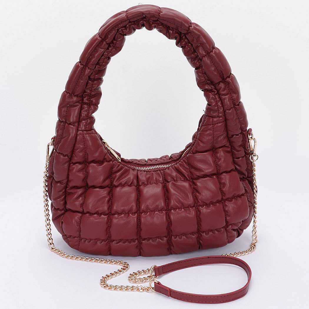 Quilted Hobo Bag