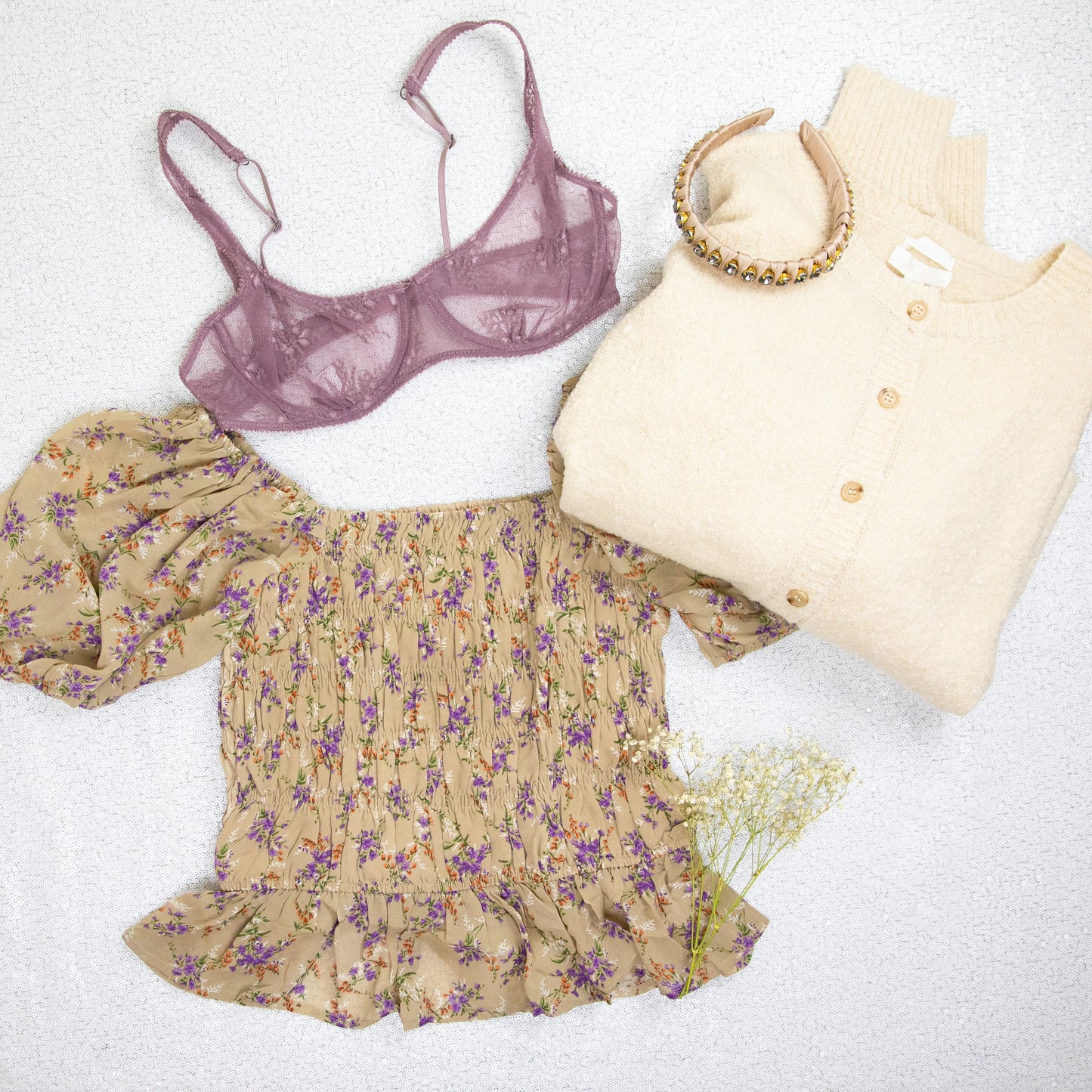 Lace Mesh Bra