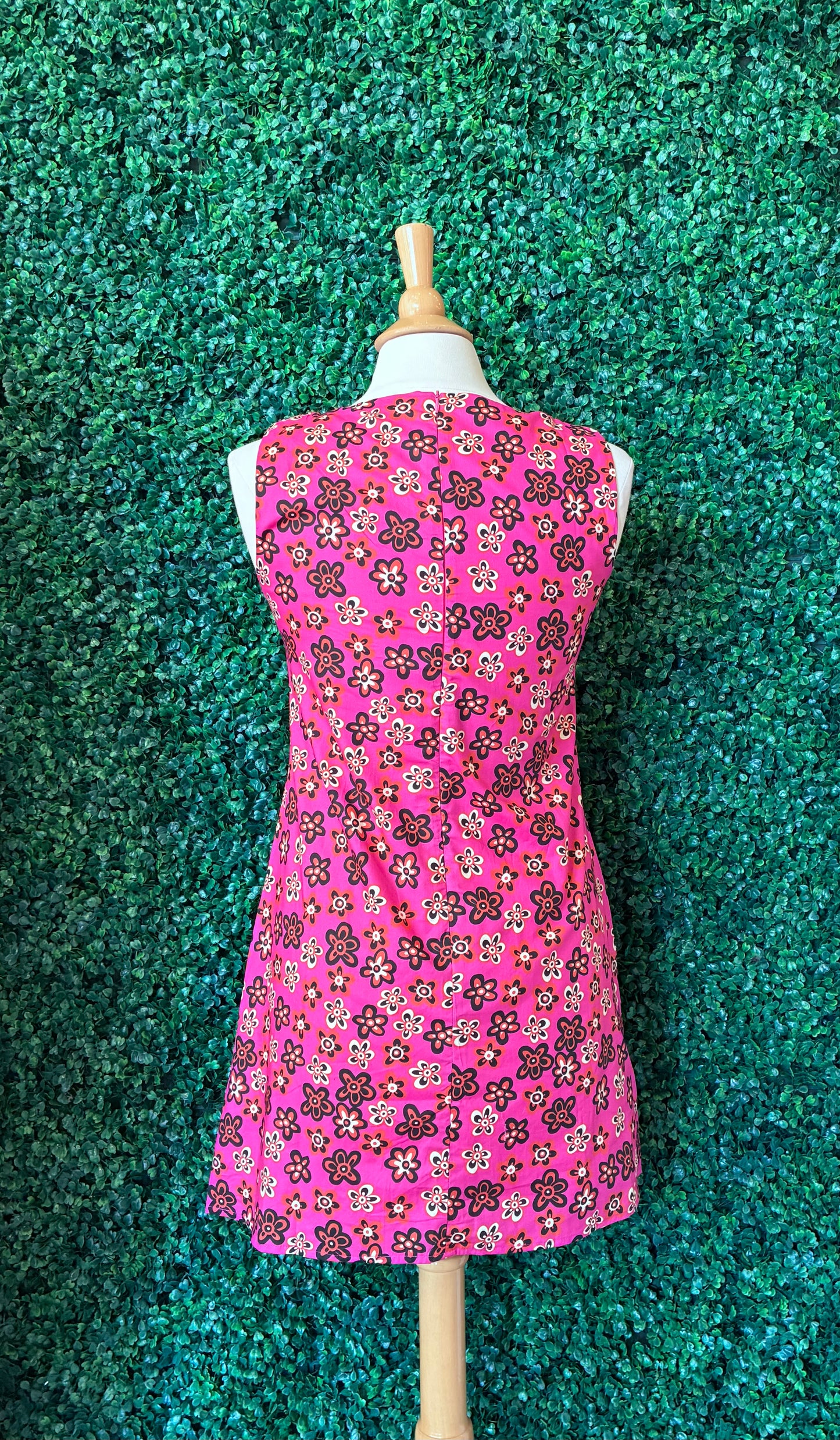 Colorblock Sleeveless Mini Dress