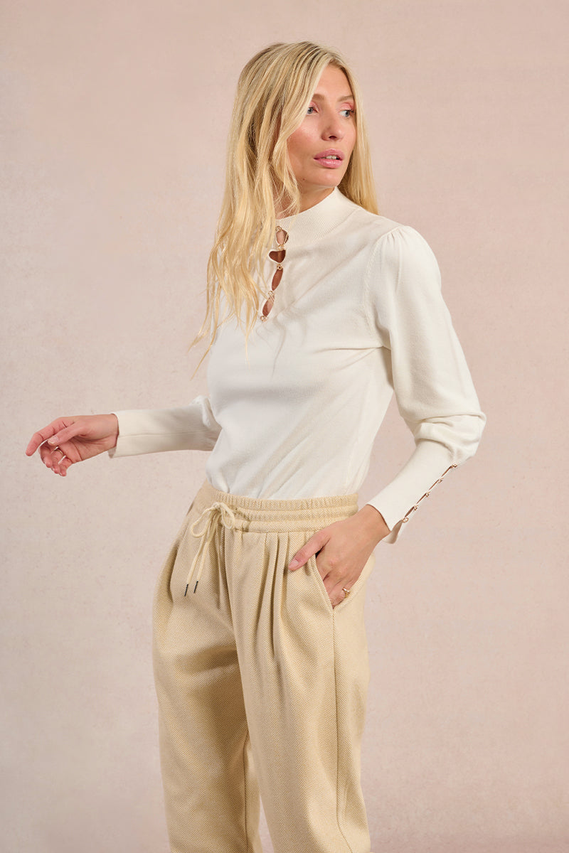 MB Open Detail Knitted Sweater