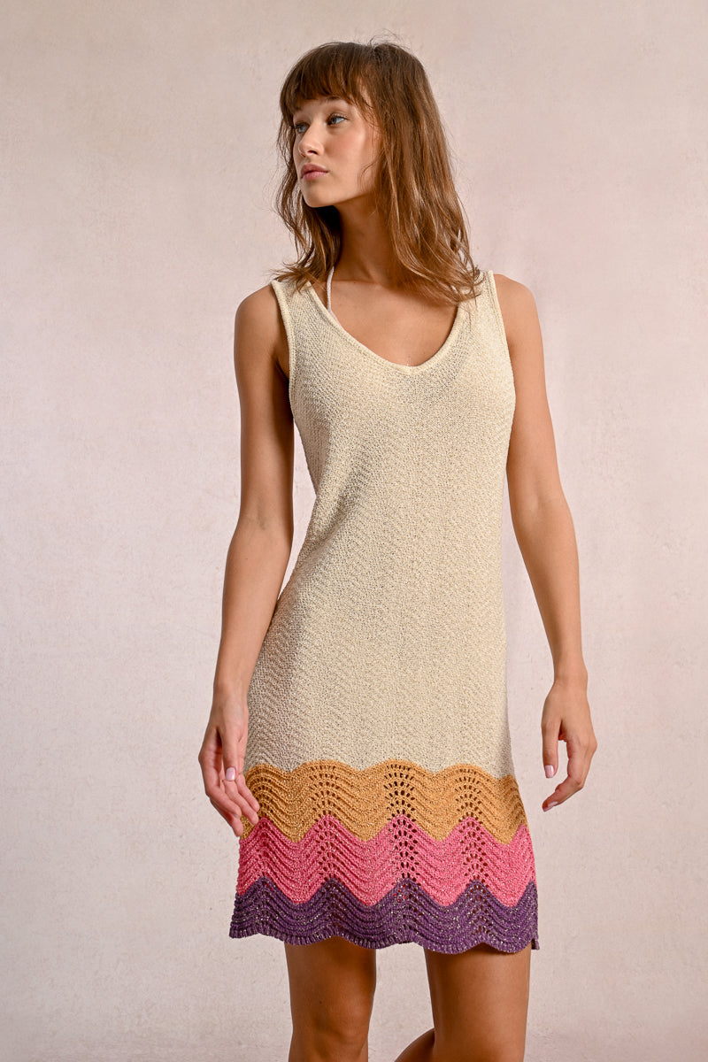 MB Knitted Wave Dress