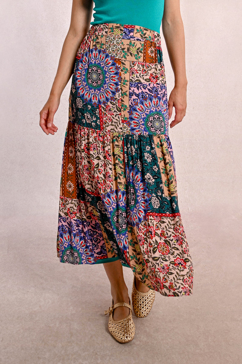 MB Colorful Maxi Skirt