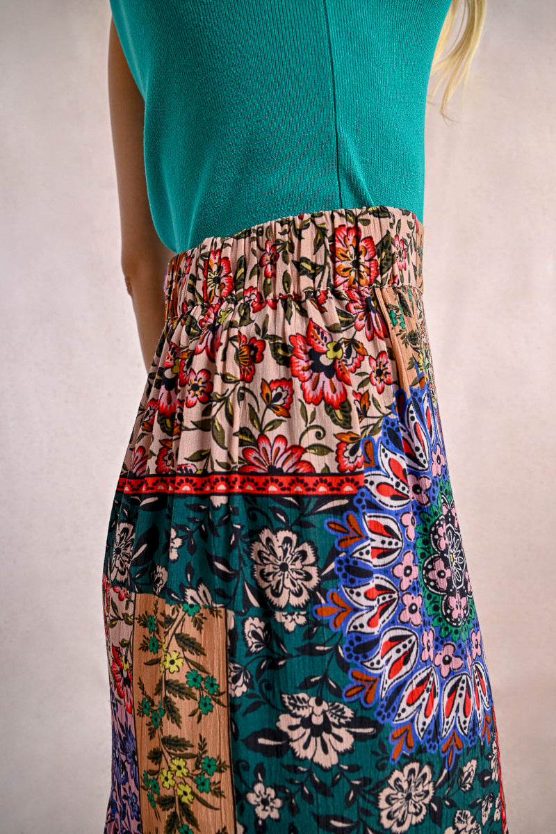 MB Colorful Maxi Skirt