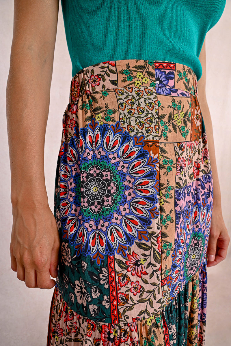 MB Colorful Maxi Skirt