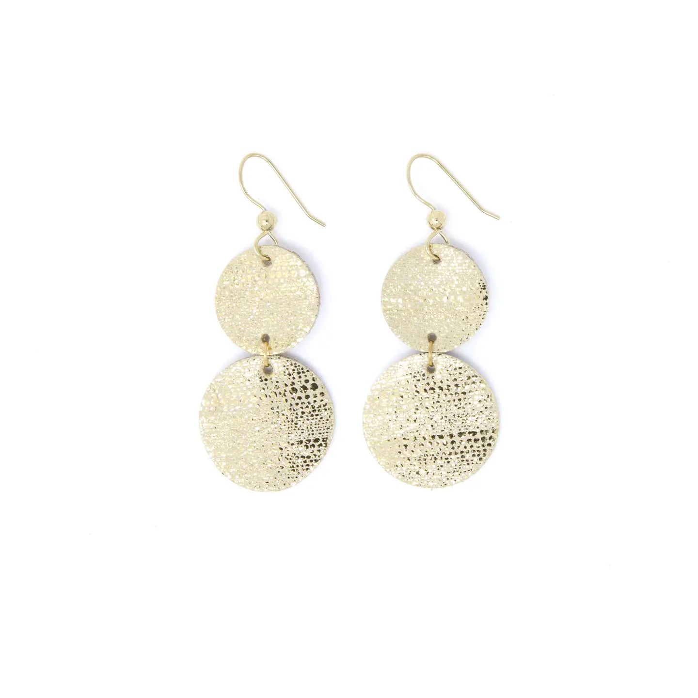 Luna Gold Cascade Earrings