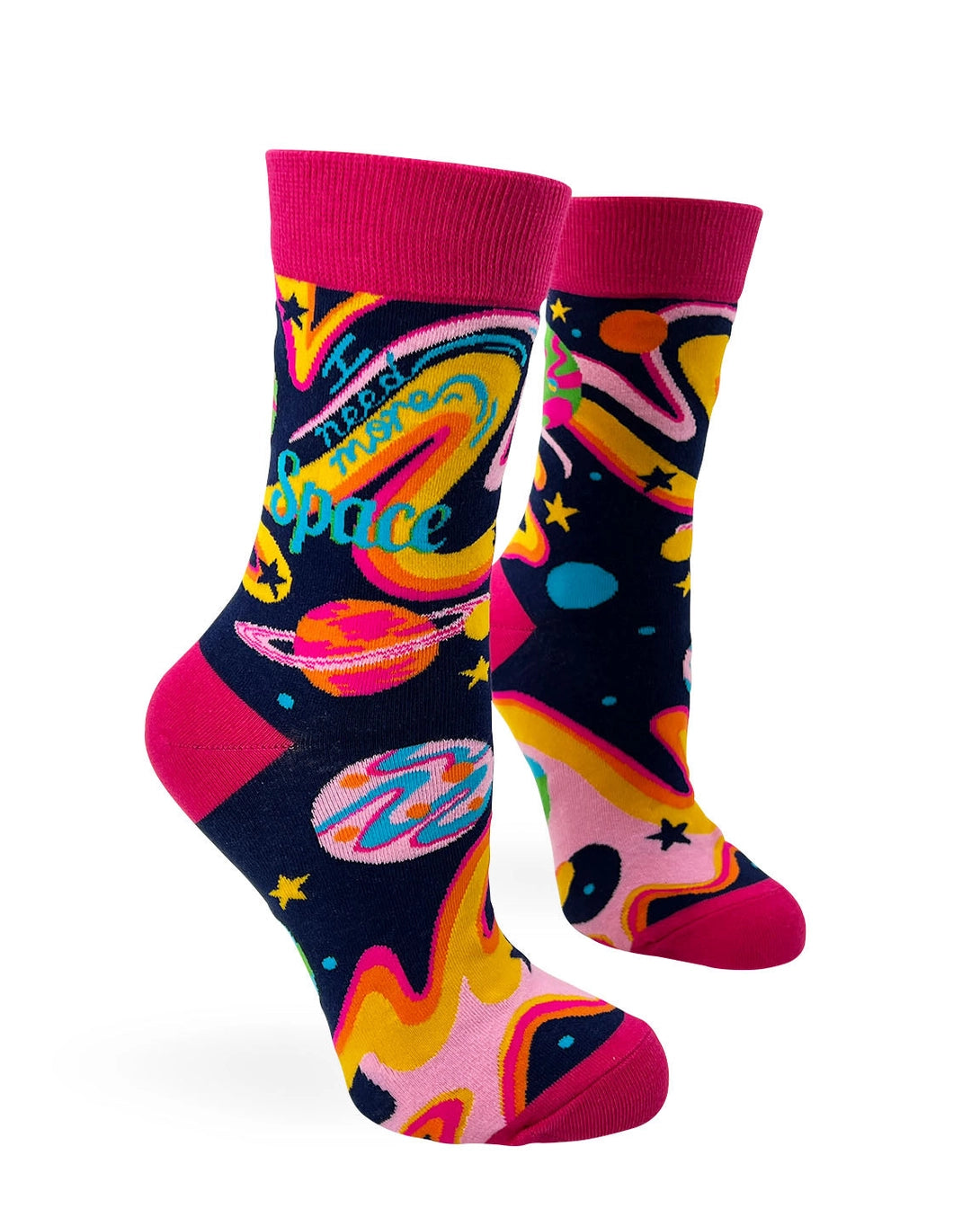 I Need More Space Crew Socks