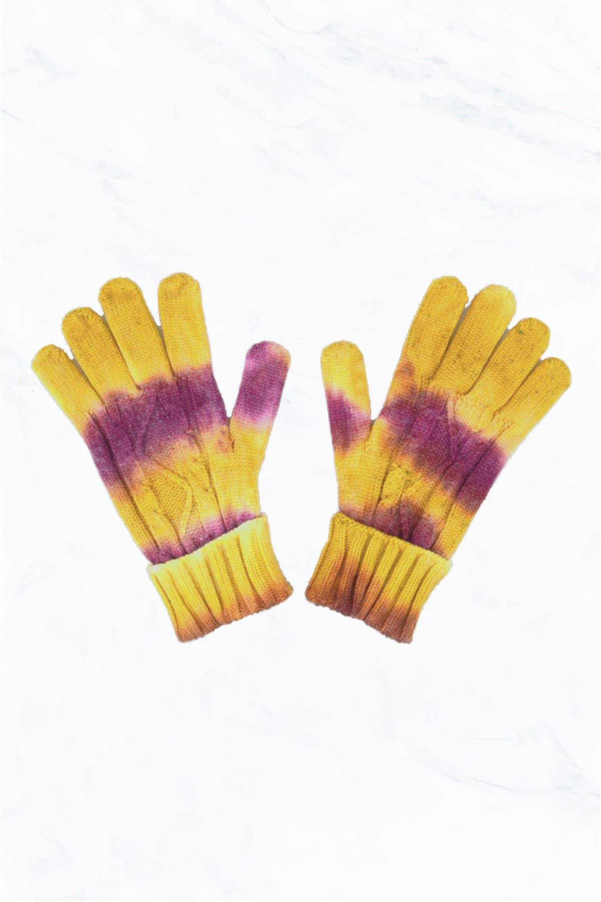 Tie dye Print Gloves