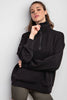 Modal Poly Span Quarter Zip Mock Neck Pullover (S to 3X)