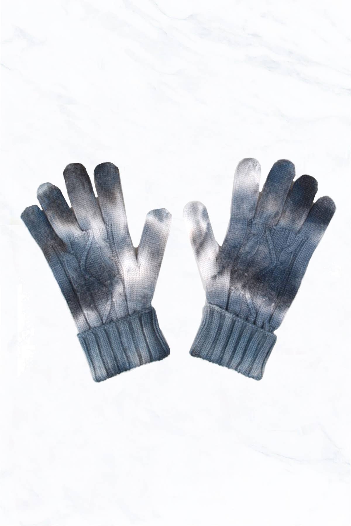 Tie dye Print Gloves
