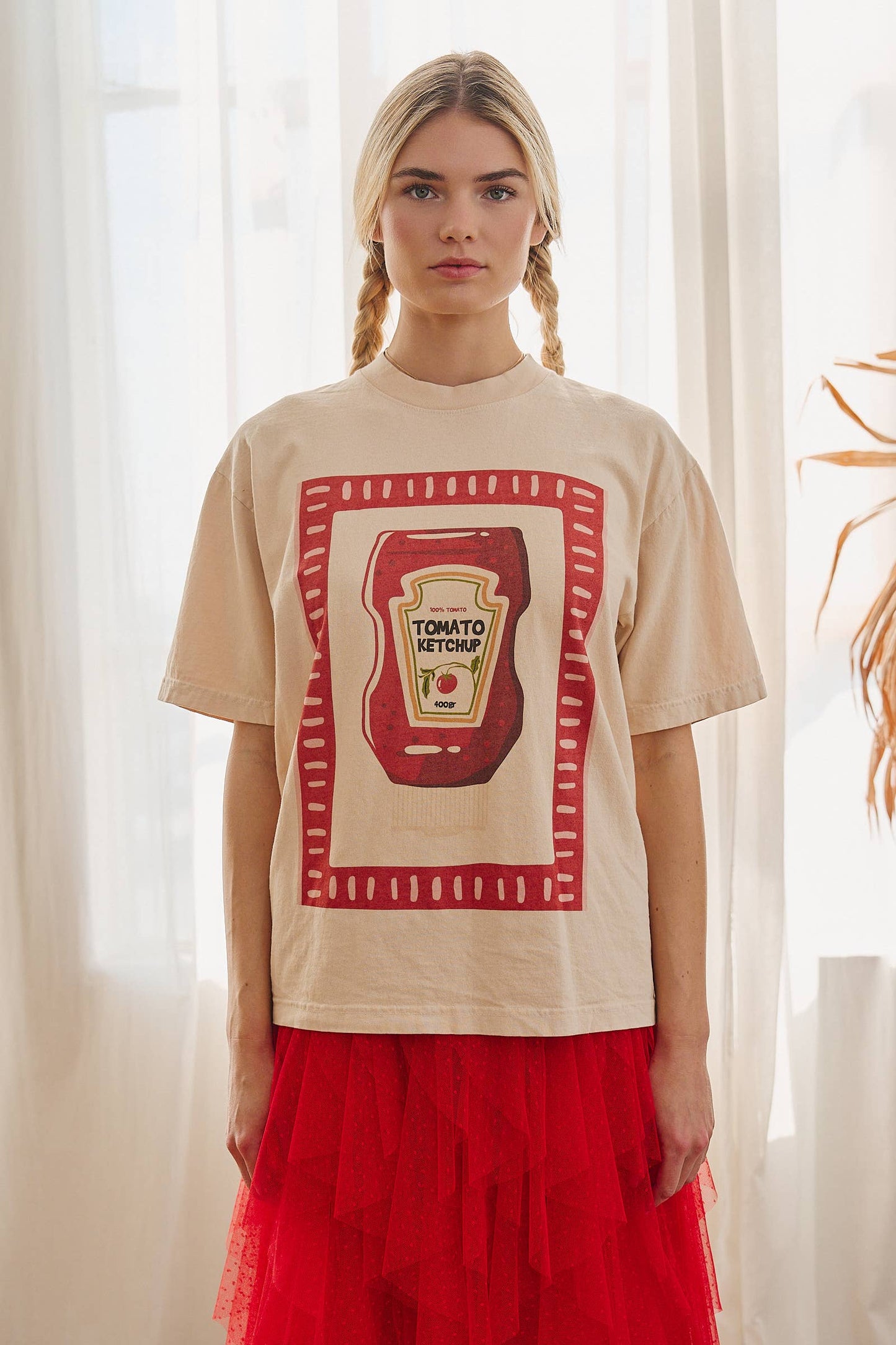 TOMATO KETCHUP GRAPHIC TEE