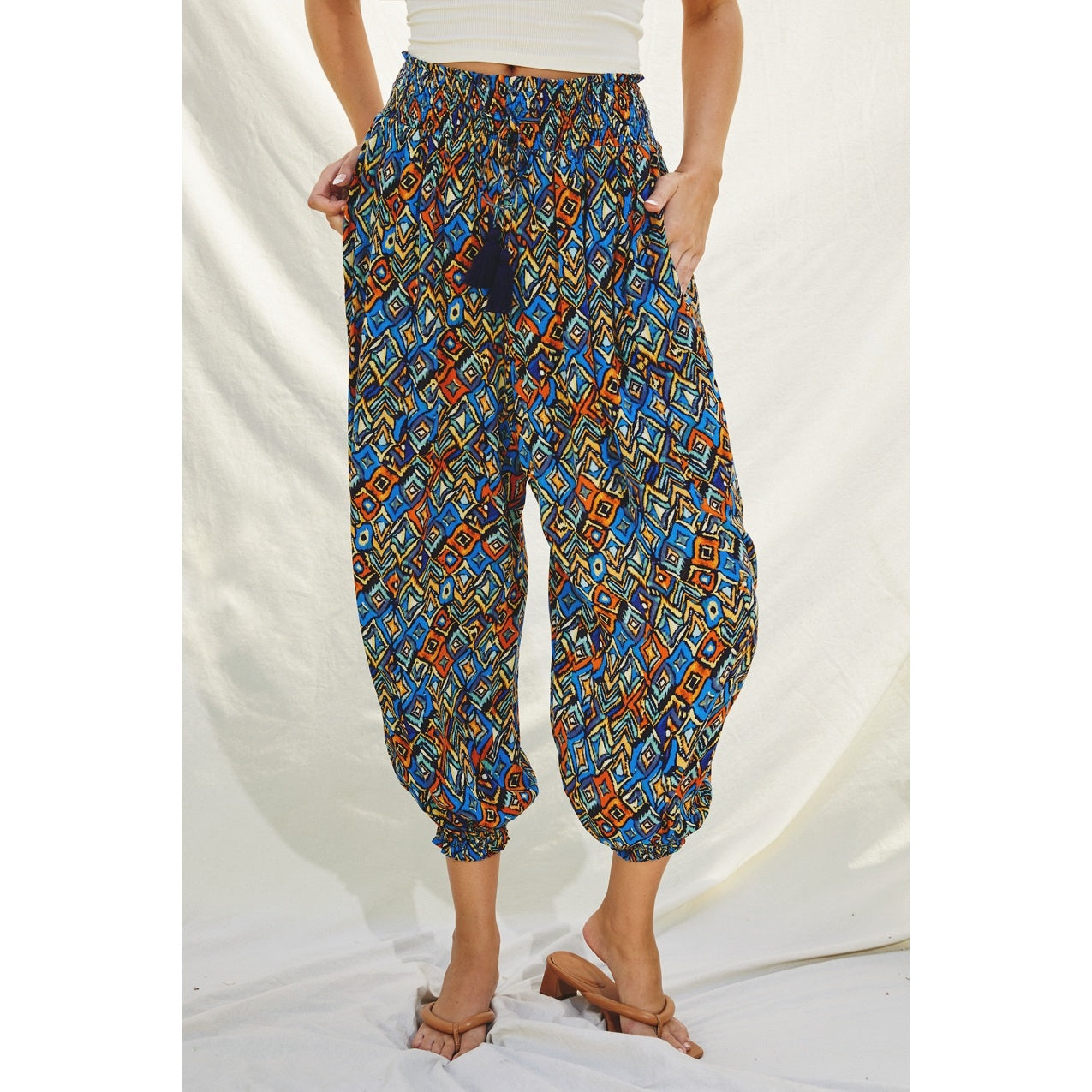 Colorful Summer Harem Pants