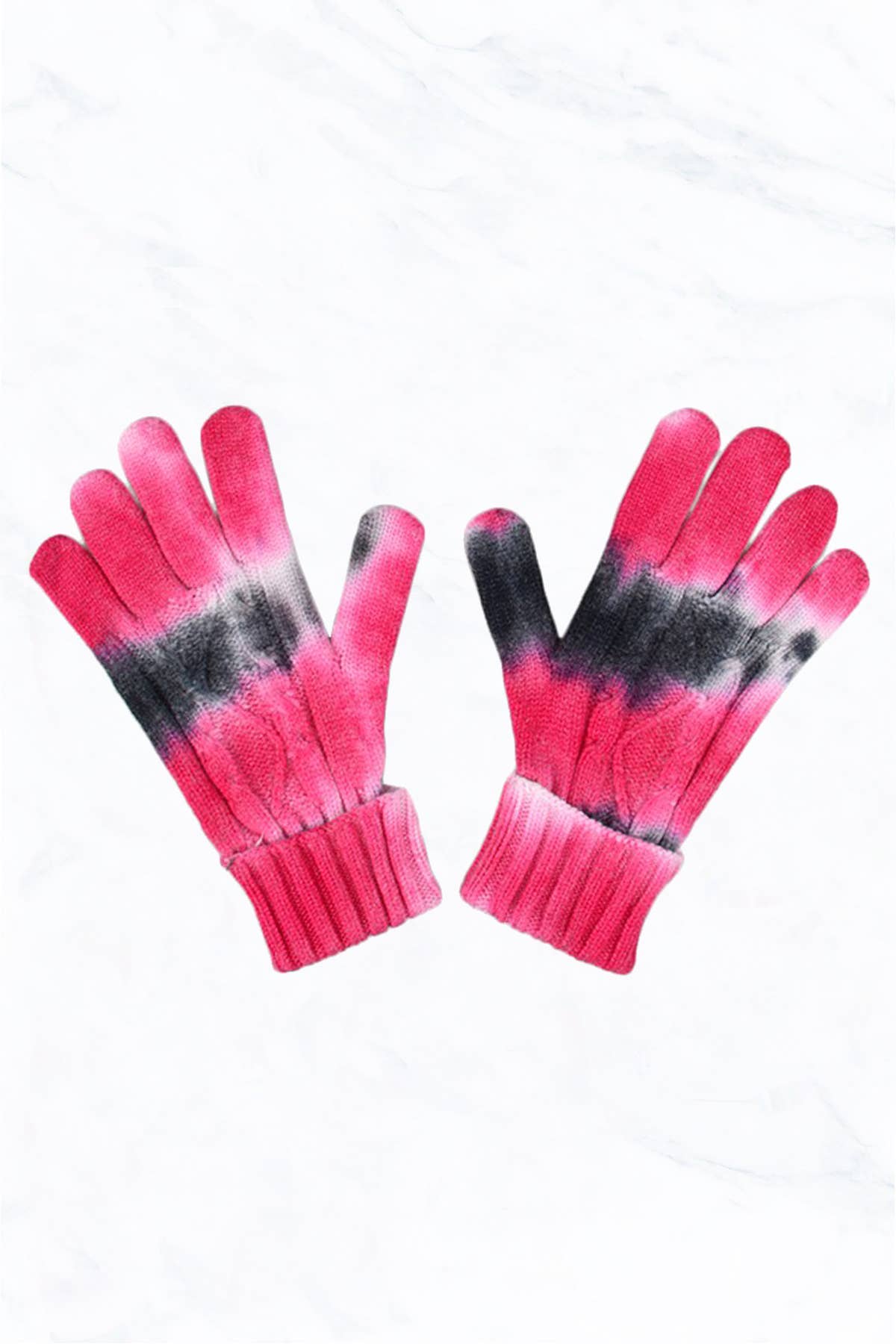 Tie dye Print Gloves