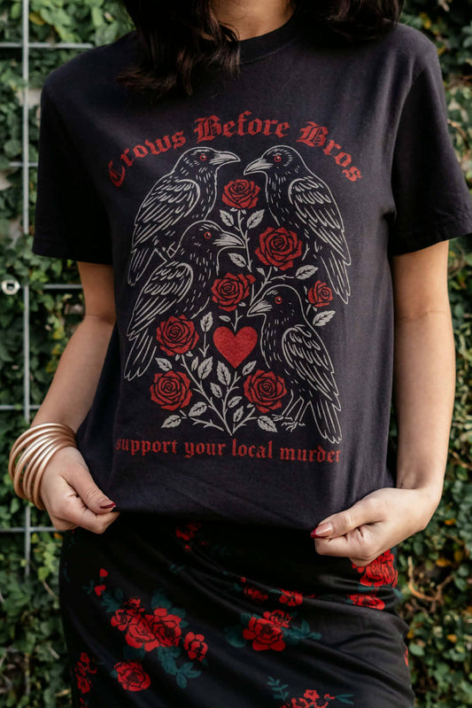 Crows Before Bros Tee