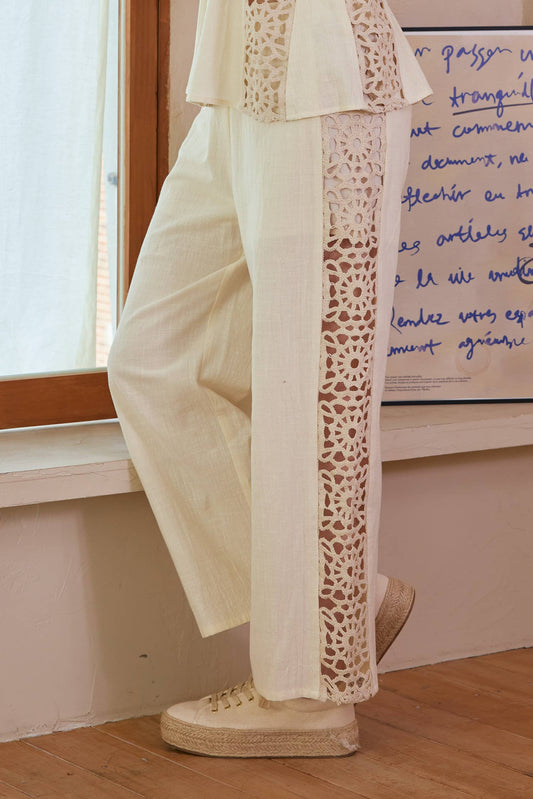 Side Square Crochet Pattern Pants