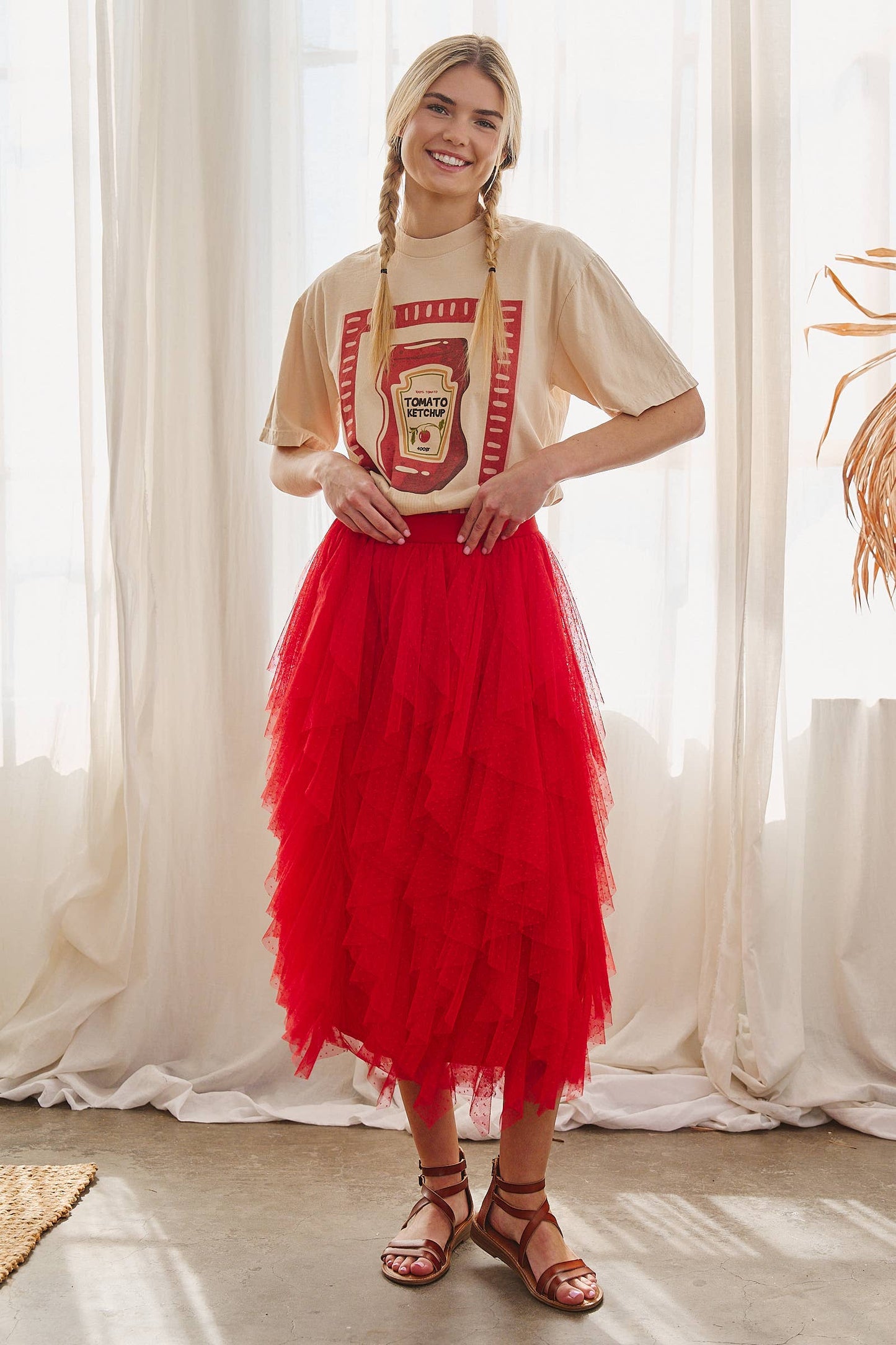 TOMATO KETCHUP GRAPHIC TEE