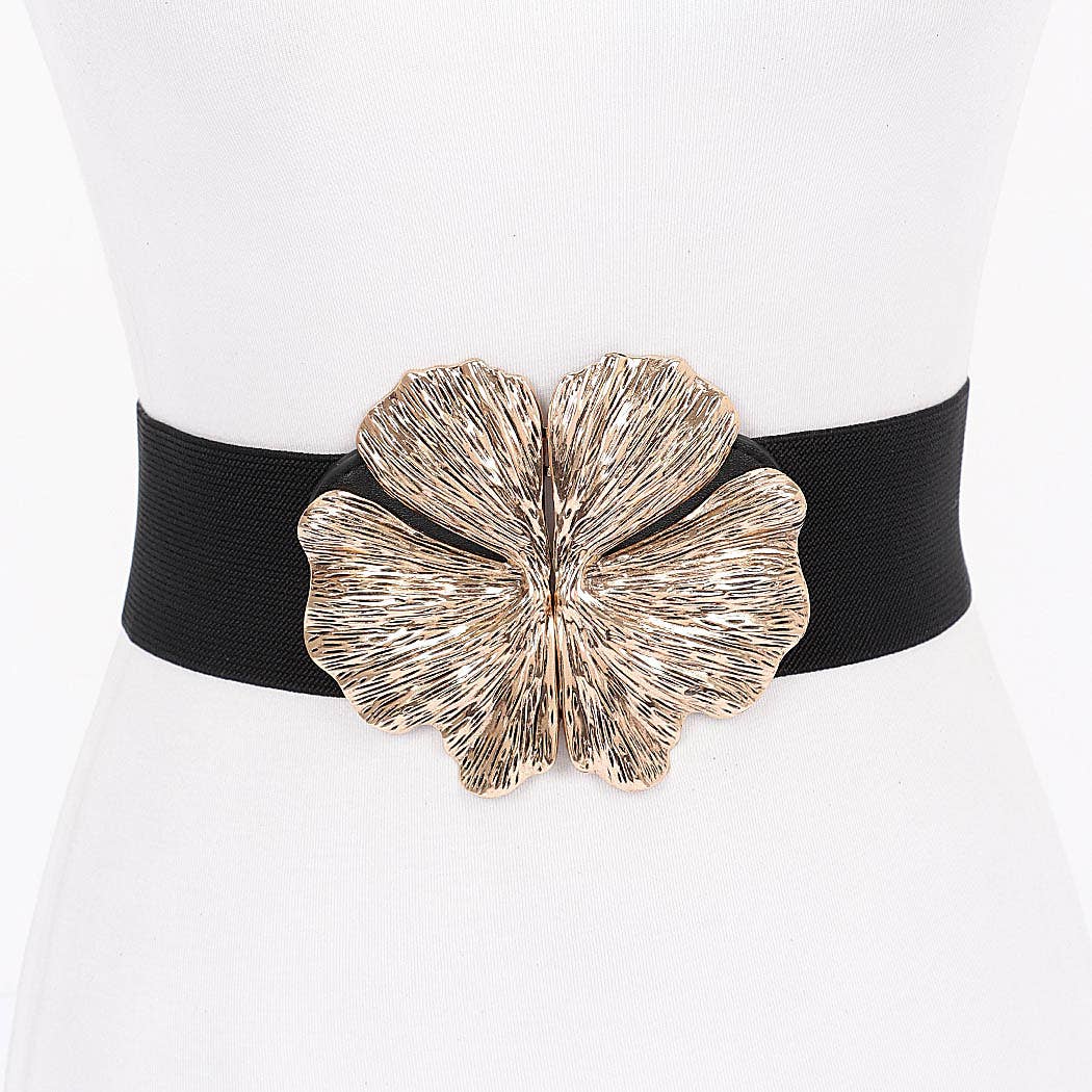 Metal Buckle Elastic Belt