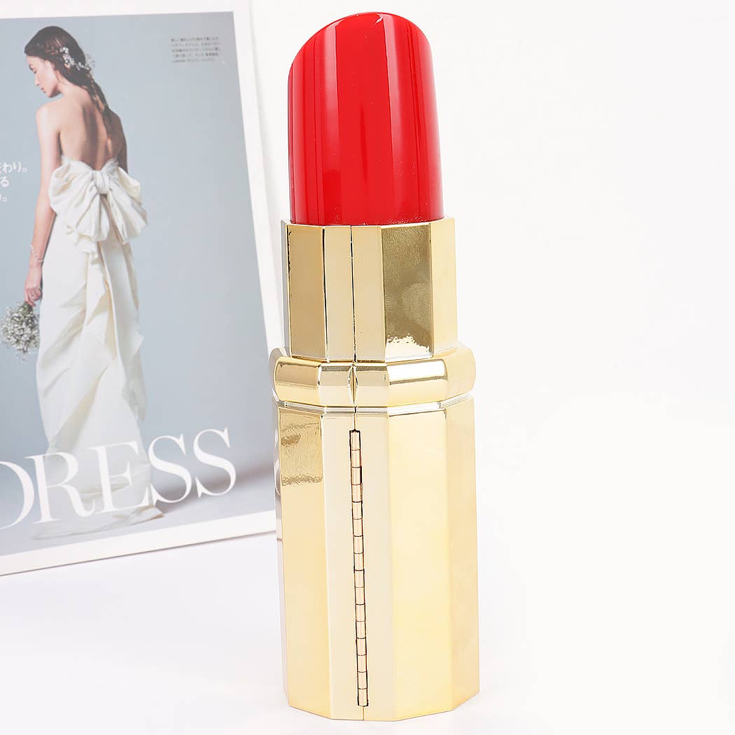 Metallic Acrylic Clutch