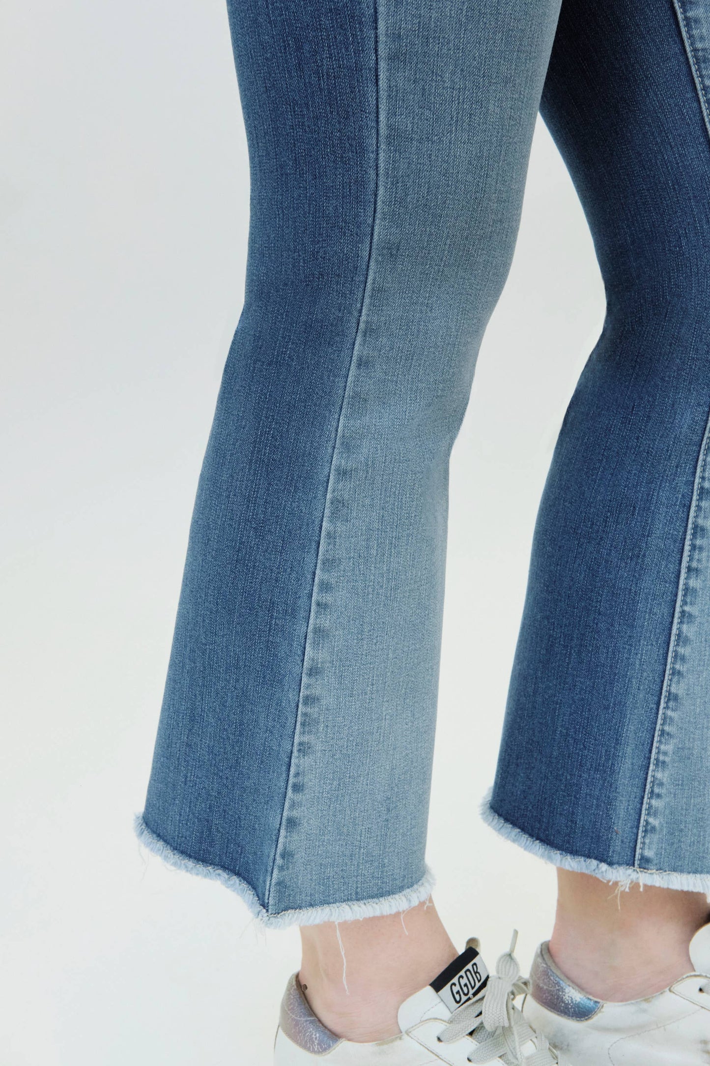 27" Two-Tone Mini-Boot Jean in Virginia