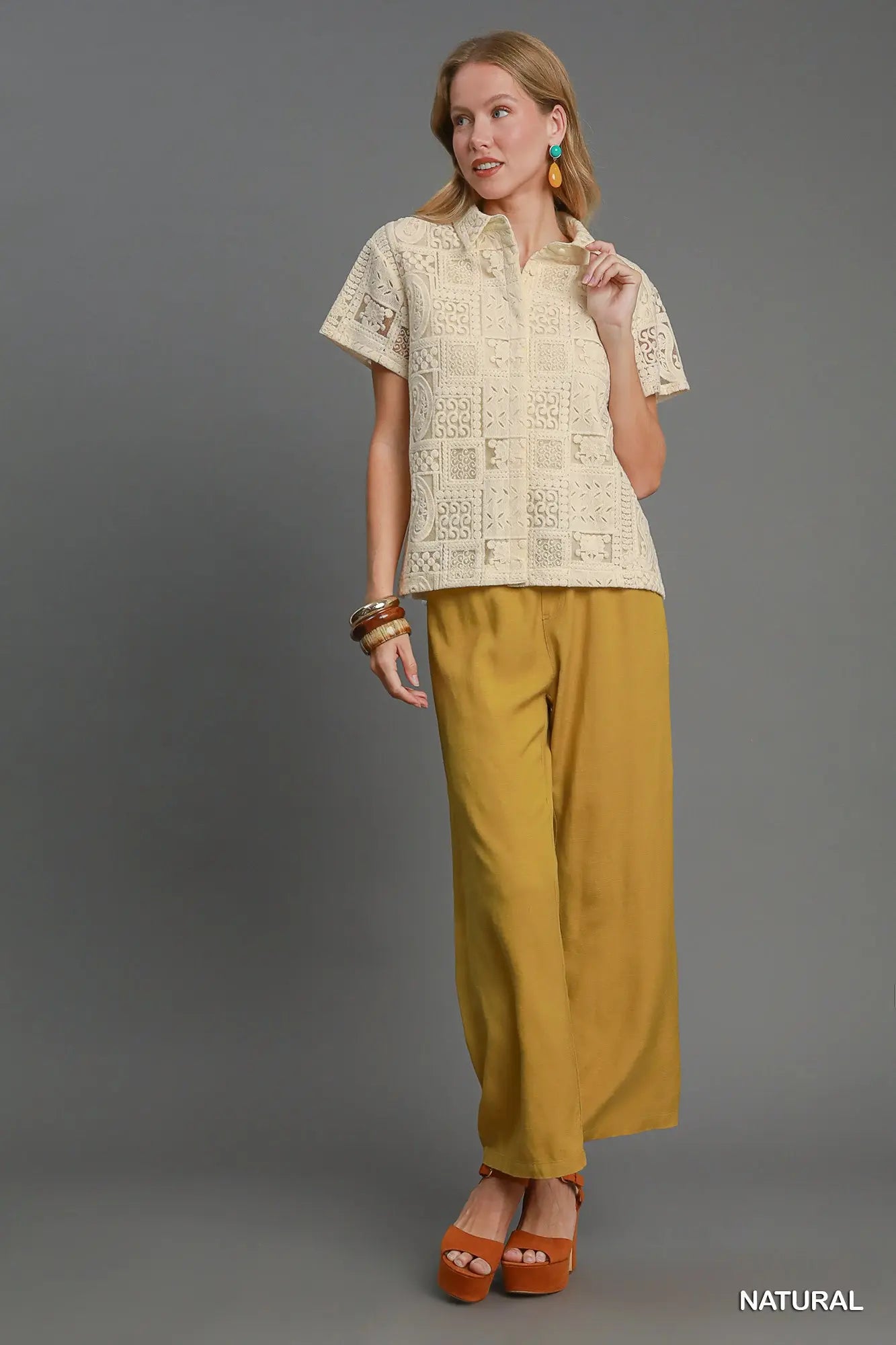 Patchwork Lace Top