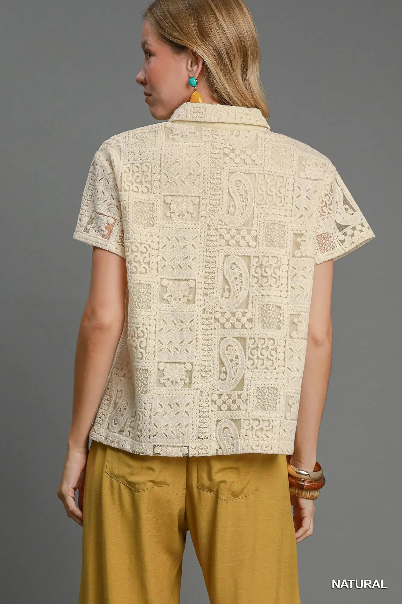 Patchwork Lace Top