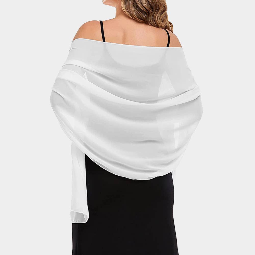 Lightweight Chiffon Shawl Scarf Wrap