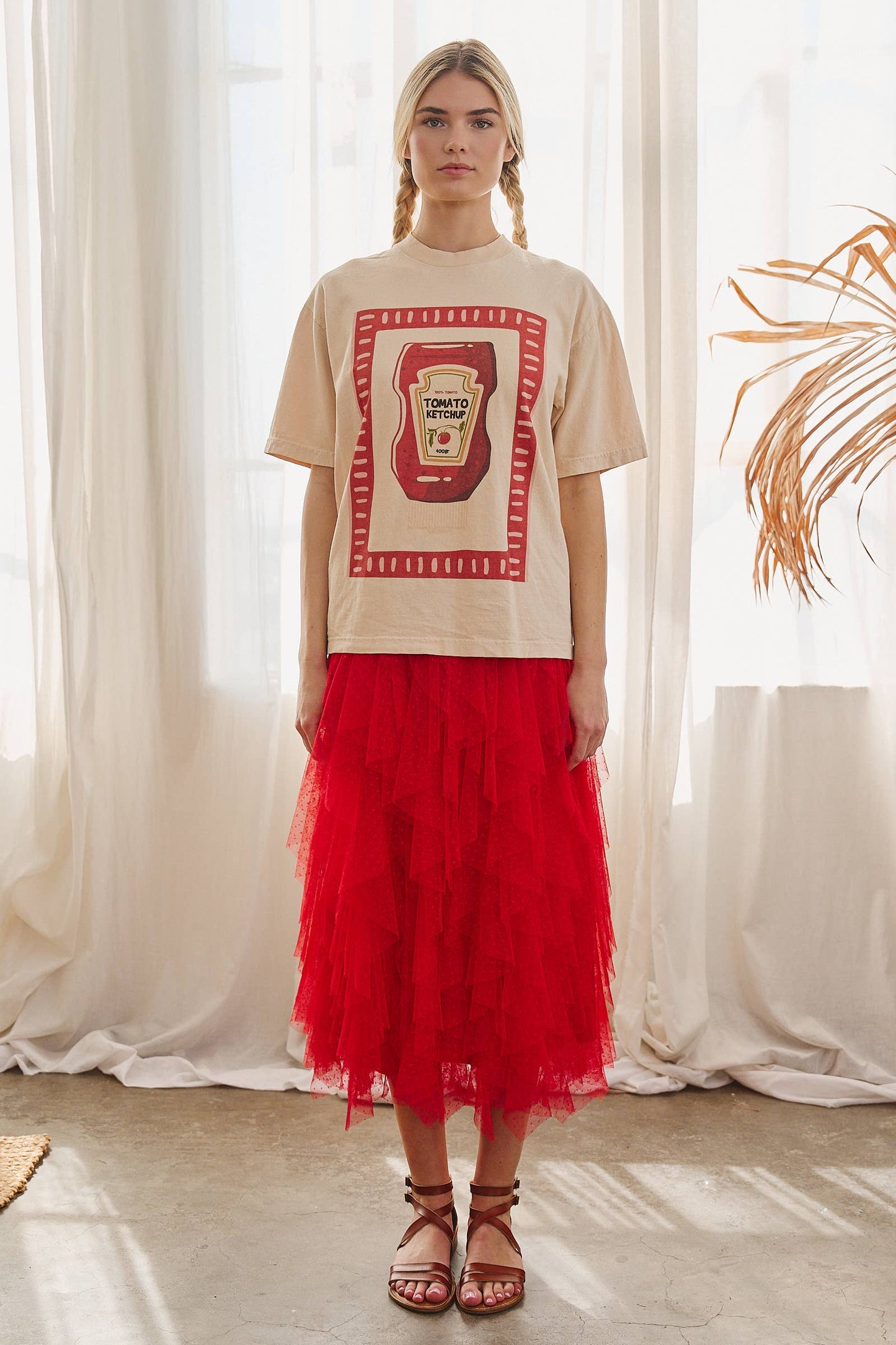 TOMATO KETCHUP GRAPHIC TEE
