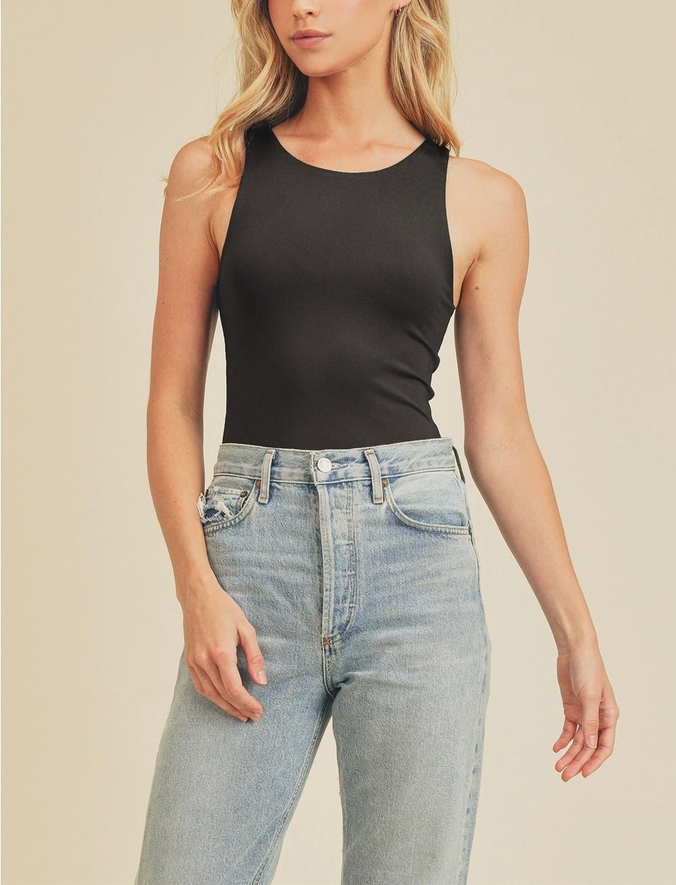 High Neck Bodysuit