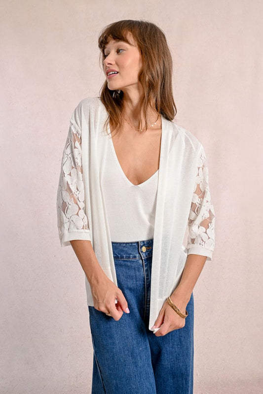 Floral Lace Cardigan