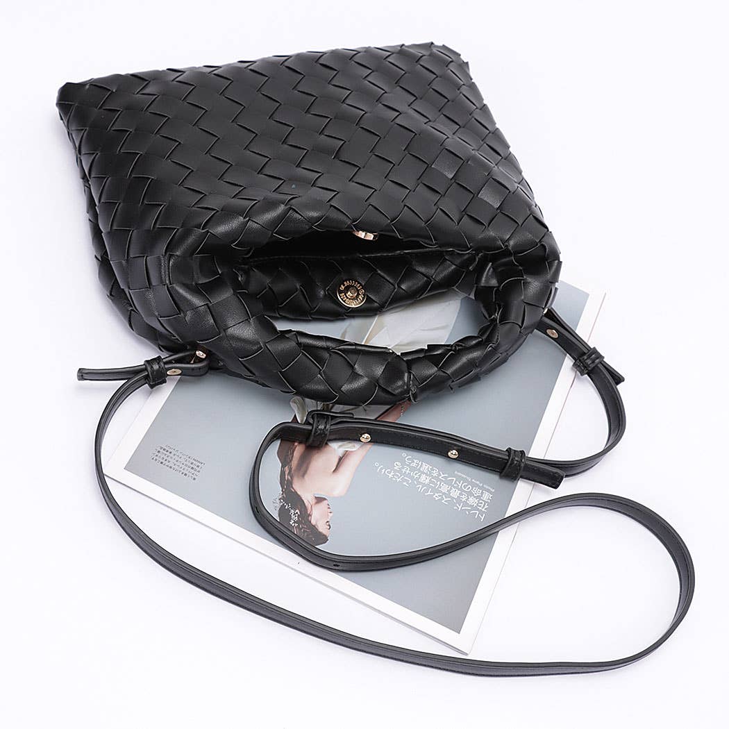 Chic Weave Set Clutch