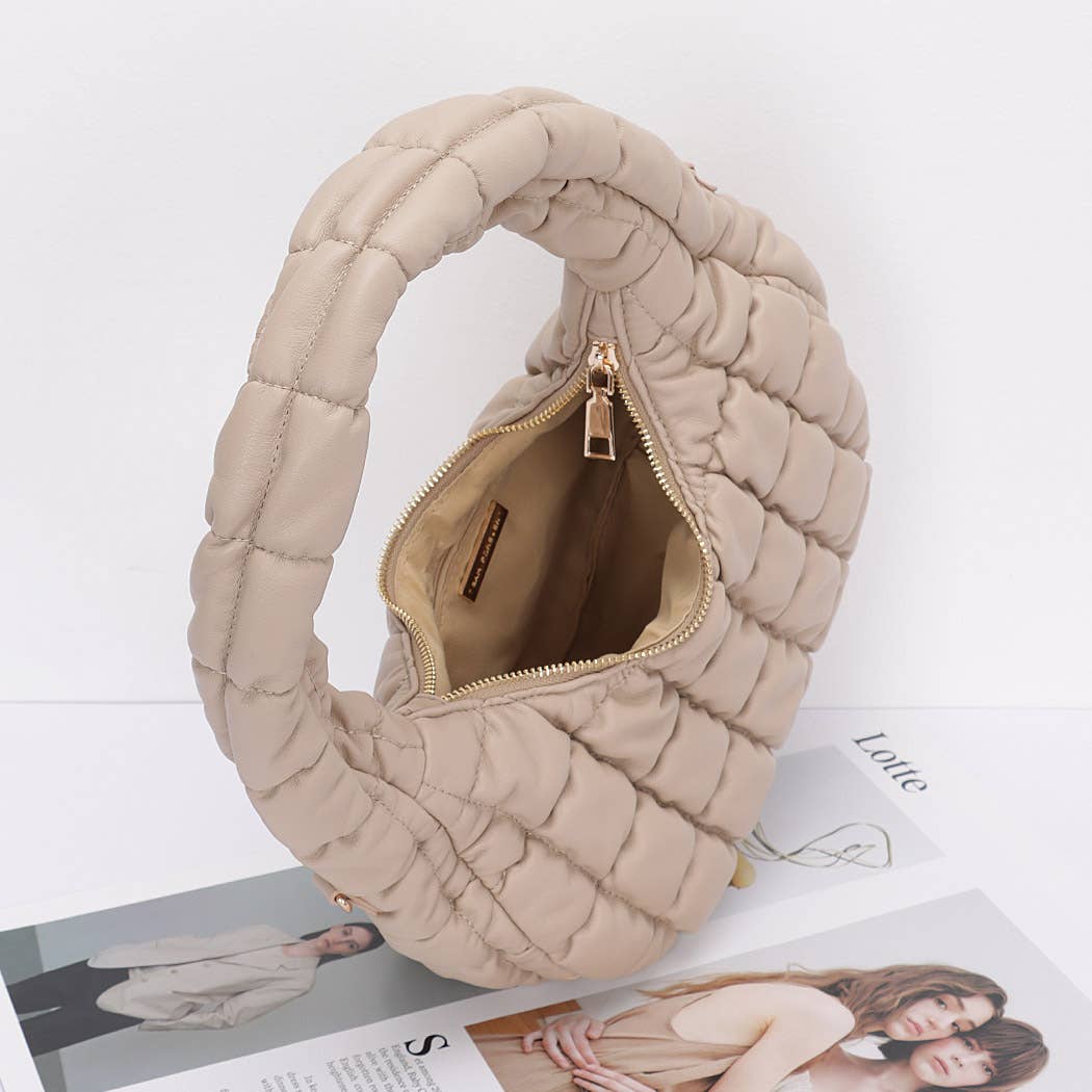 Quilted Hobo Bag