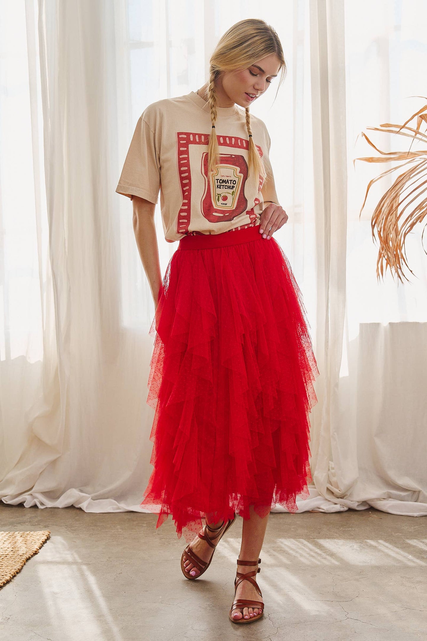 TOMATO KETCHUP GRAPHIC TEE