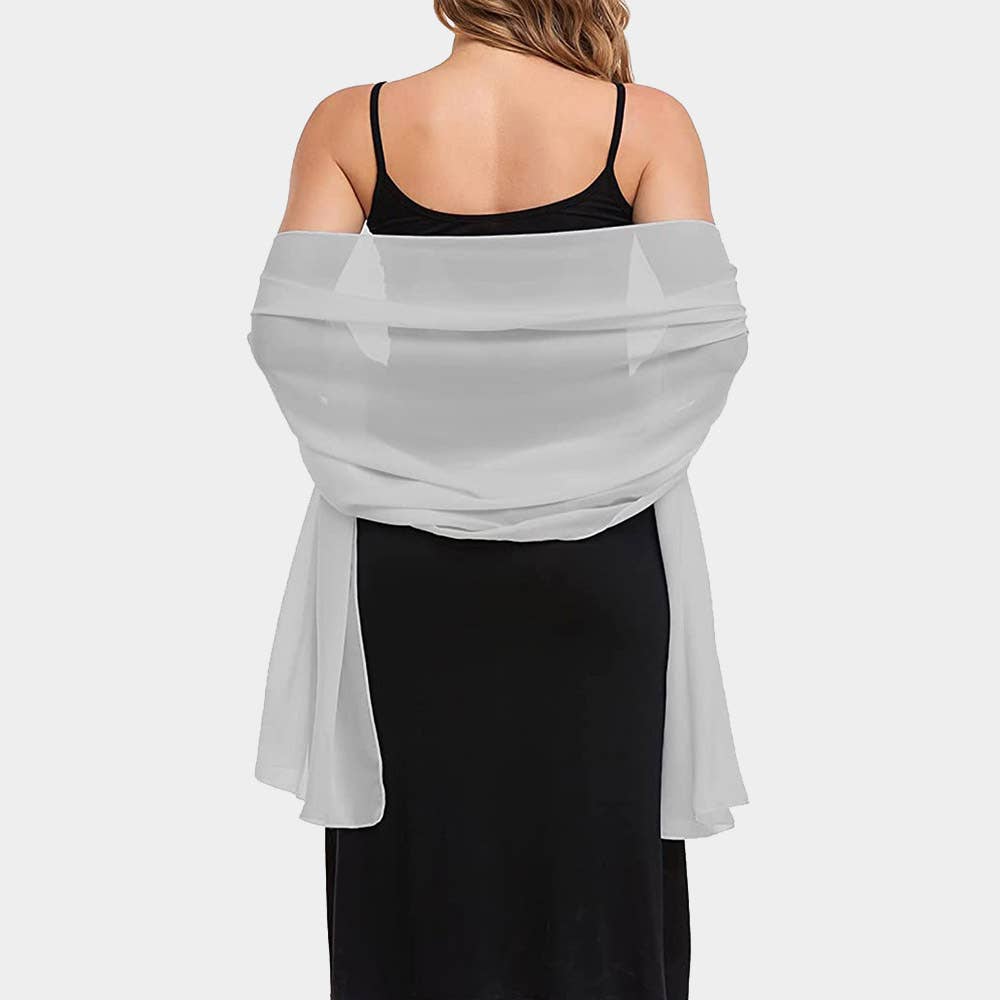 Lightweight Chiffon Shawl Scarf Wrap