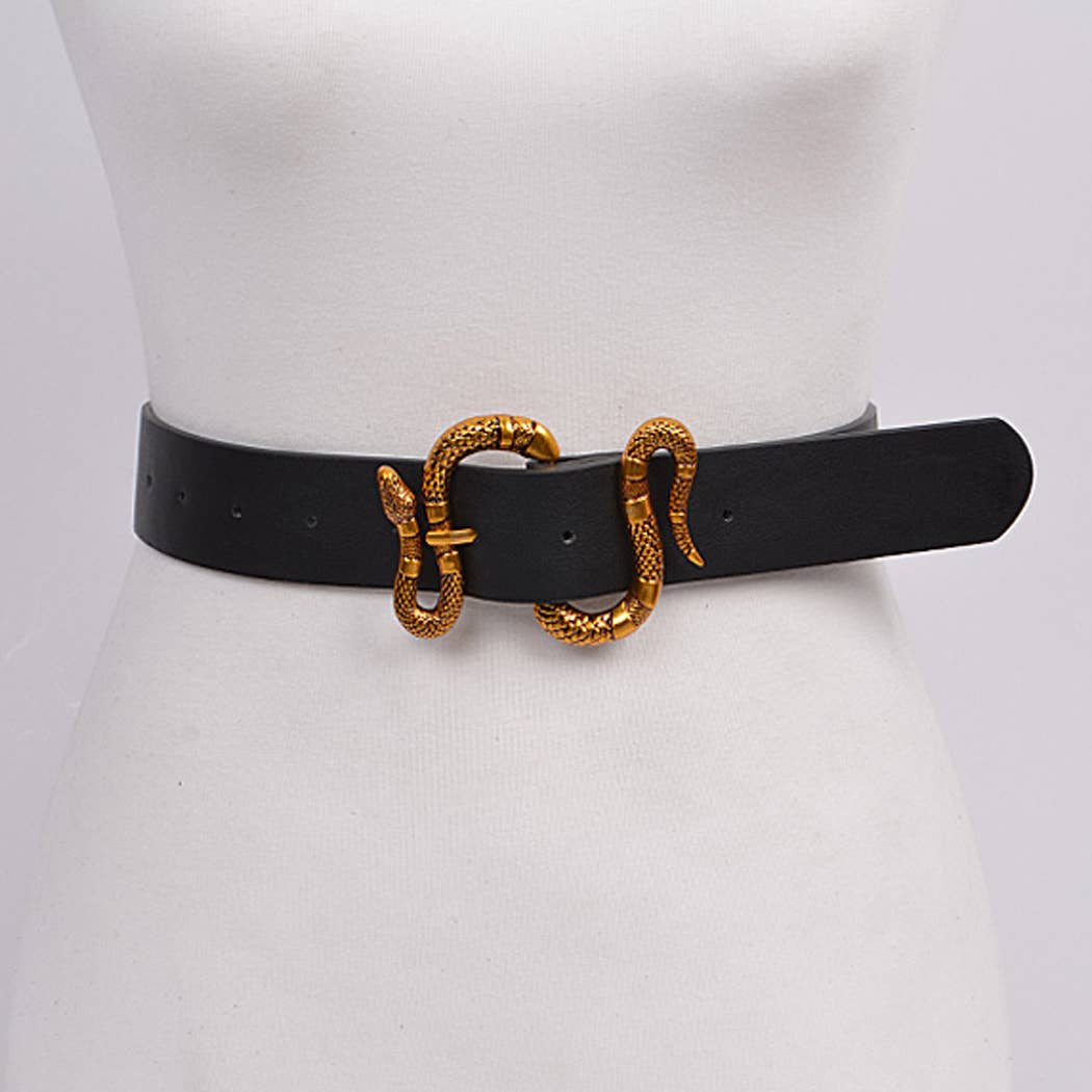 Snake Buckle Belt