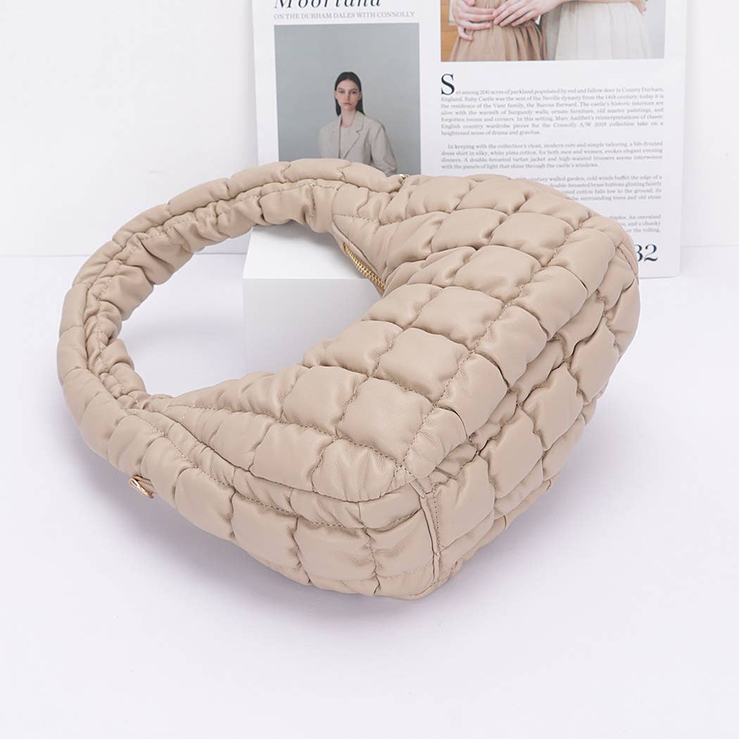 Quilted Hobo Bag