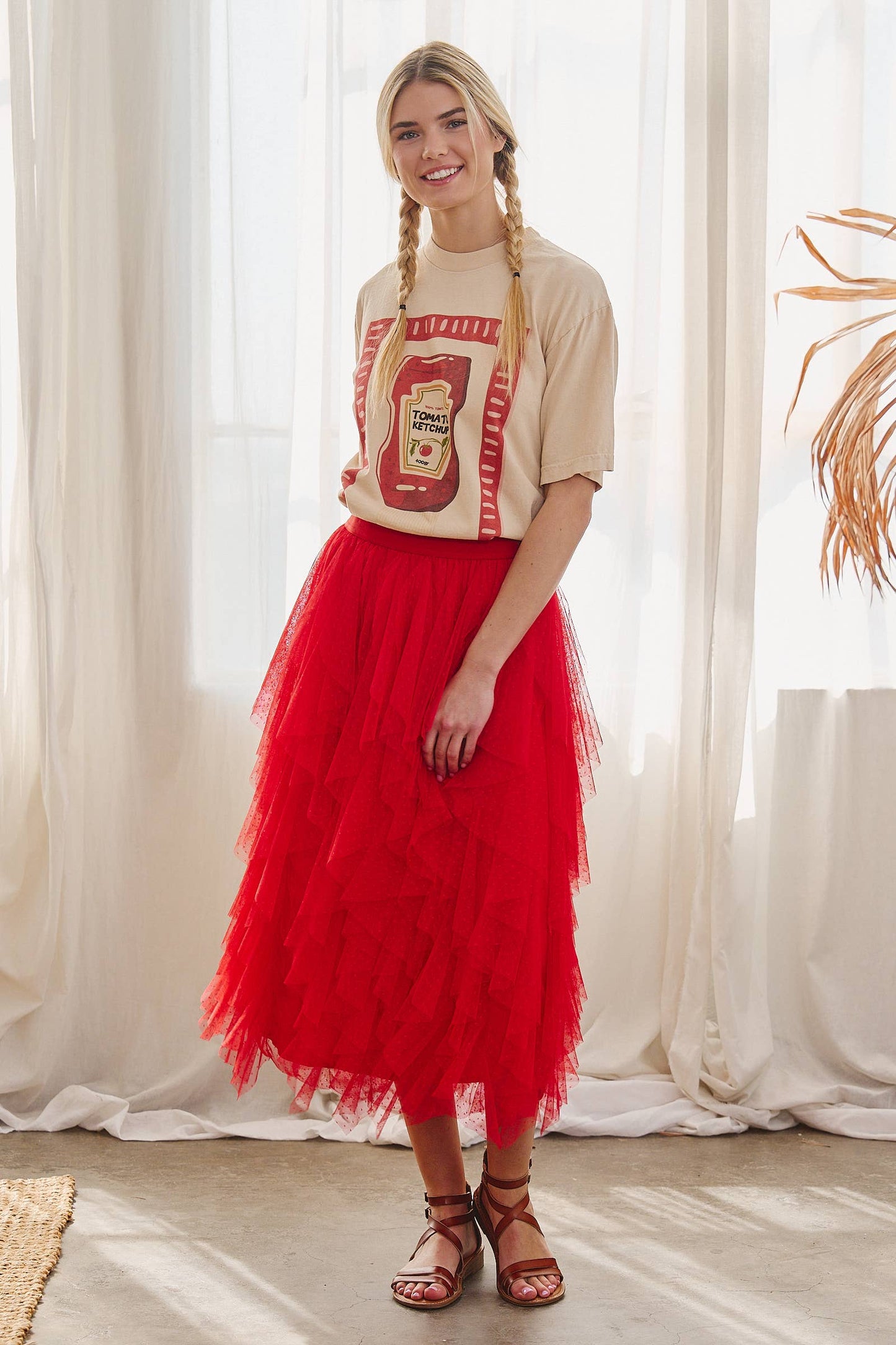 TOMATO KETCHUP GRAPHIC TEE