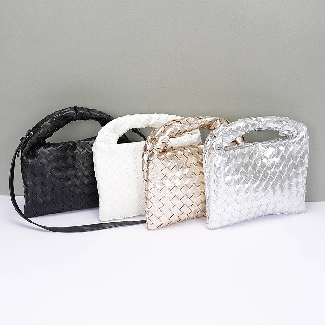 Chic Weave Set Clutch