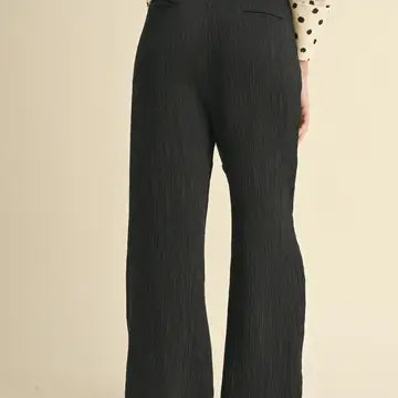 Shimmer Black Peat Pant
