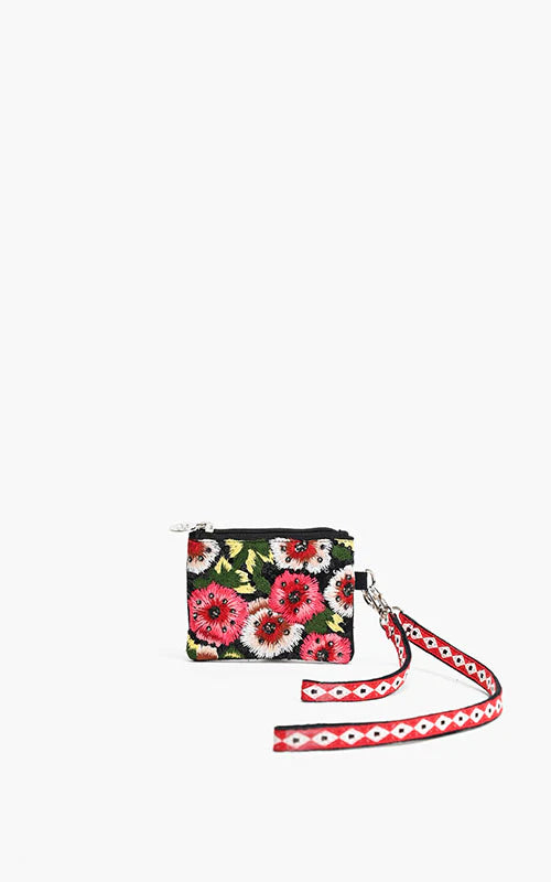 Petal Perfection Coin Wristlet