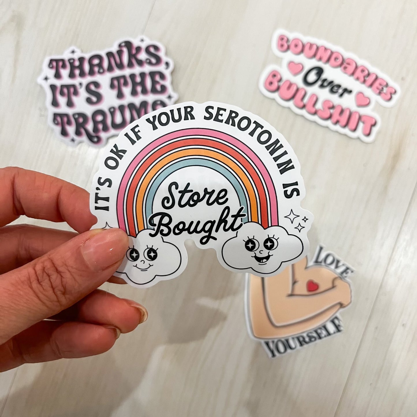 Self-Love Bumper Stickers
