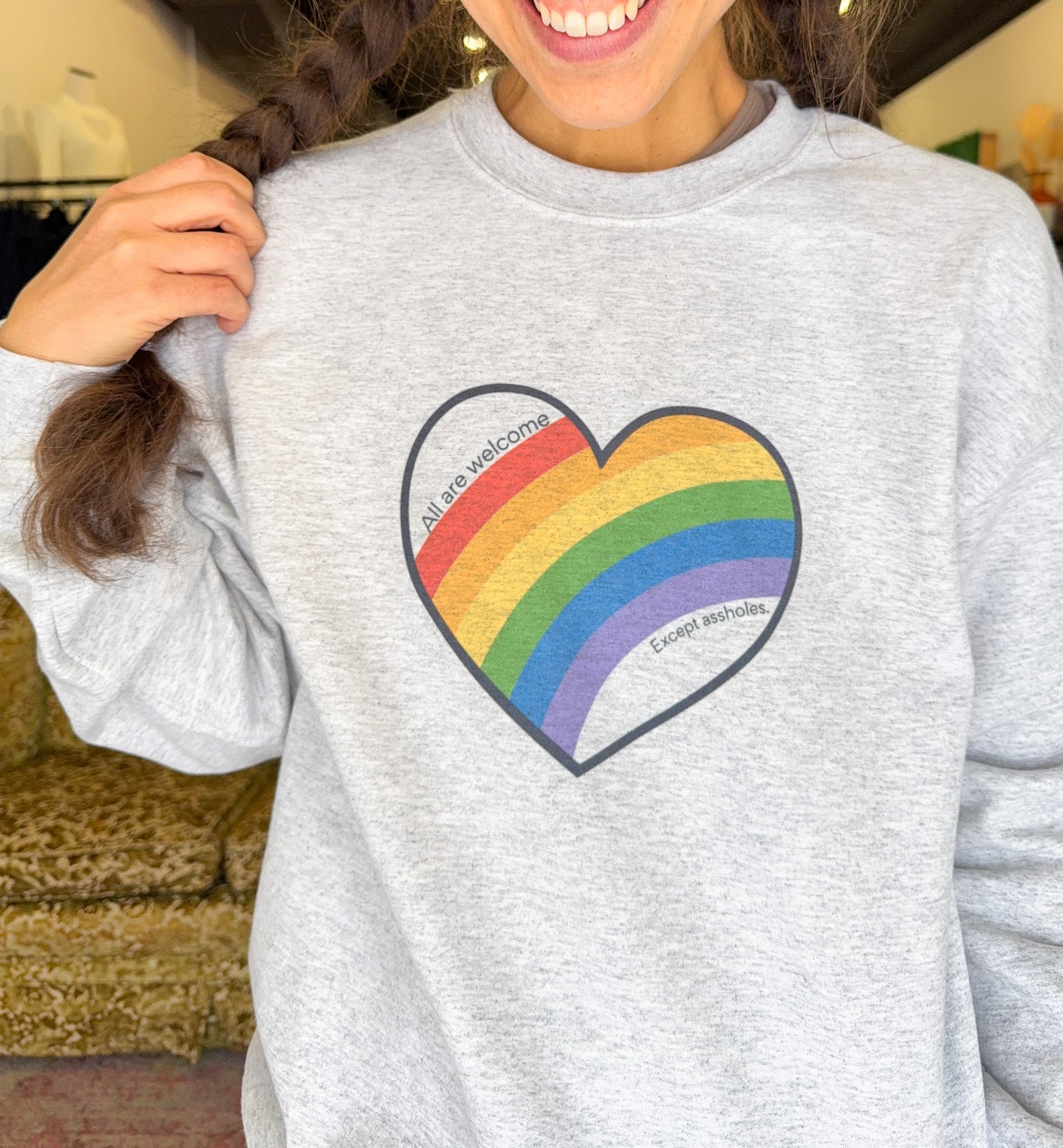 All are Welcome Sweatshirt