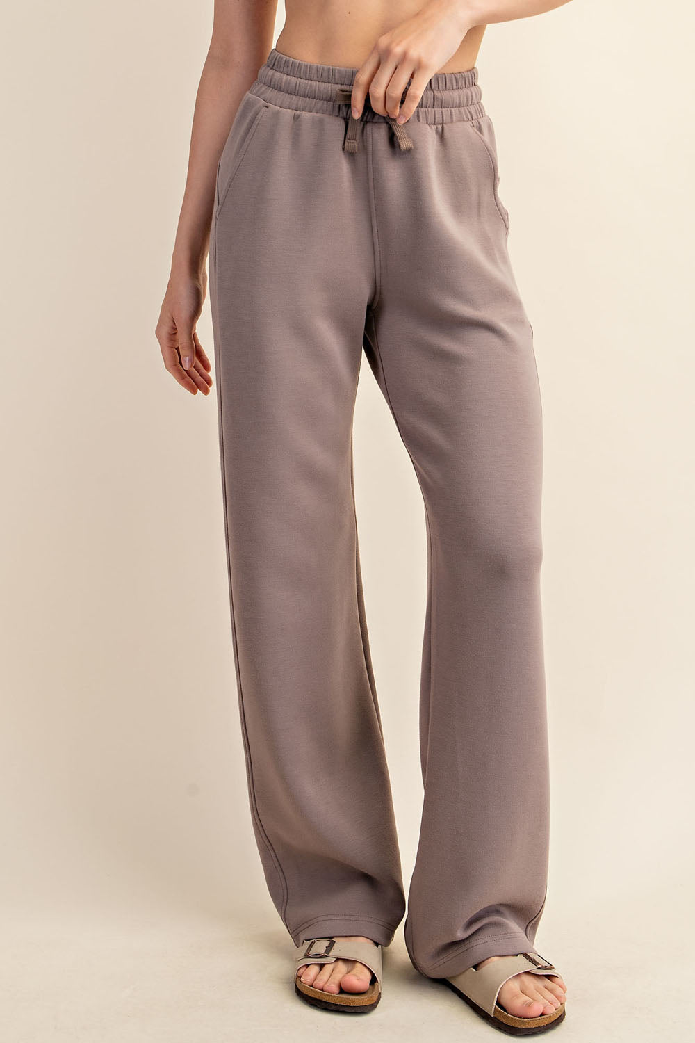 Modal Scuba Straight Pants