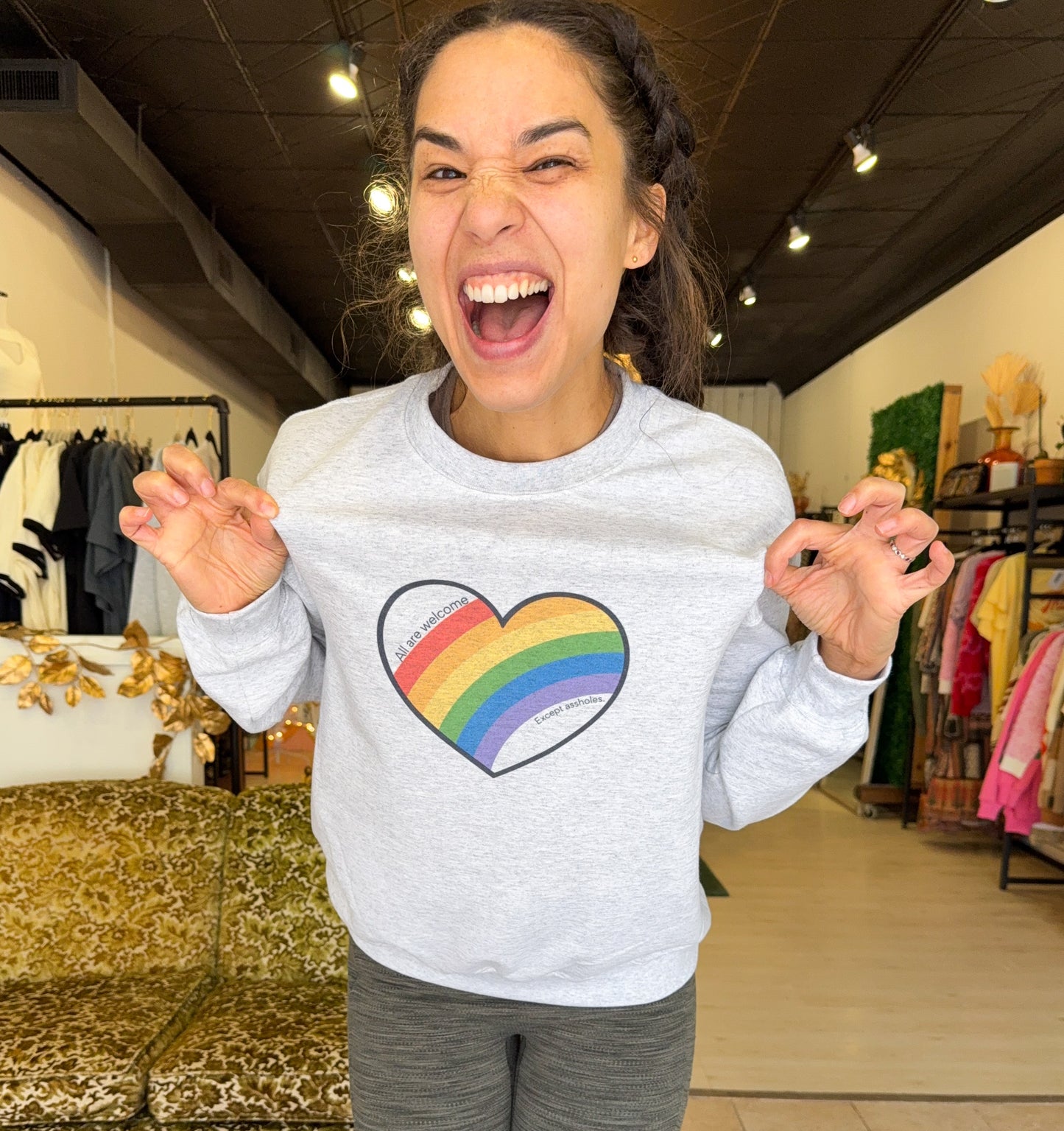 All are Welcome Sweatshirt
